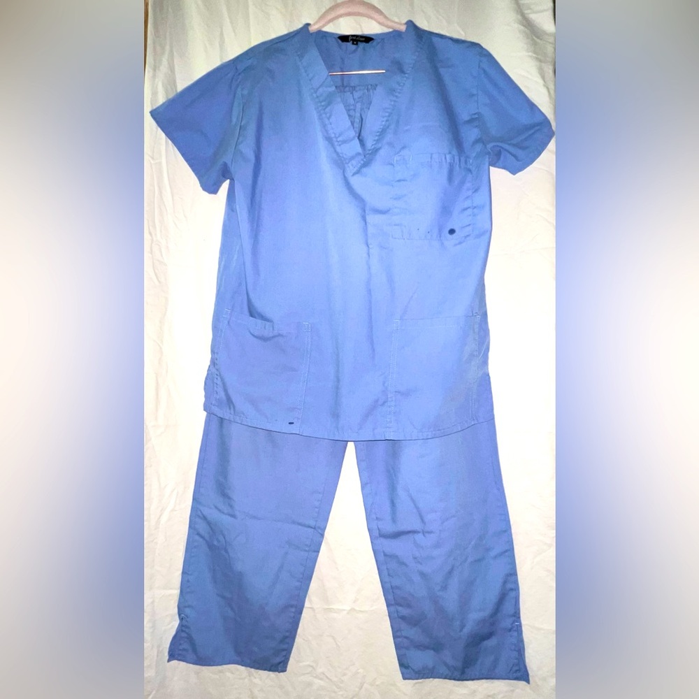 Just Love Ceil Blue Scrub Set